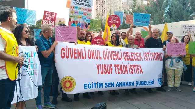Eğitim-Sen'den Bakan Tekin'e: 'Daha dün 'tedbir alındı' denilirken bugün öğrenciler neden saldırının hedefi oldu?