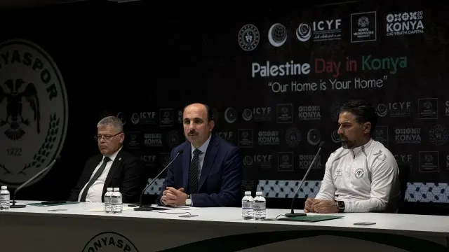 Konyaspor'dan Filistin maçına çağrı!
