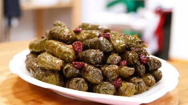 Saray mutfağından günümüze: Vişneli yaprak sarması