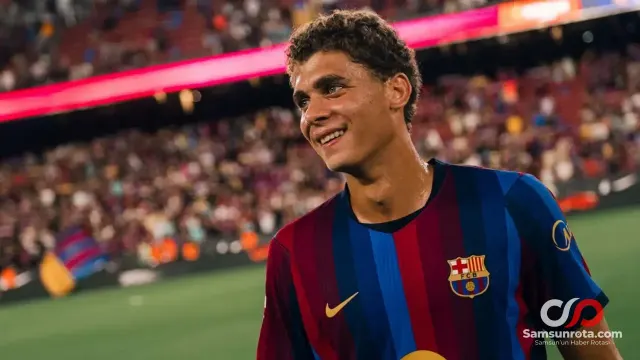 Barcelona Hamza Abdelkarim'e imzayı attırdı: Serbest kalma maddesi dikkat çekti!