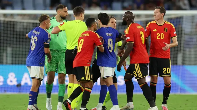 İtalya - Belçika maçı sonunda gergin anlar: Lukaku ile Donnarumma arasında tartışma çıktı
