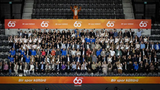 Eczacıbaşı Spor Kulübü'nün 60. yılı törenle kutlandı!