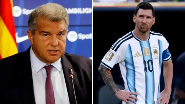 Barcelona'ya dönecek mi? Joan Laporta'dan Lionel Messi yanıtı!